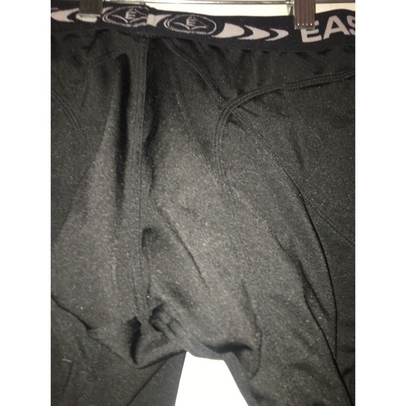 Easton Boys Black Boxer Brief Compression Shorts Elastic Waist Size Large - Picture 6 of 6